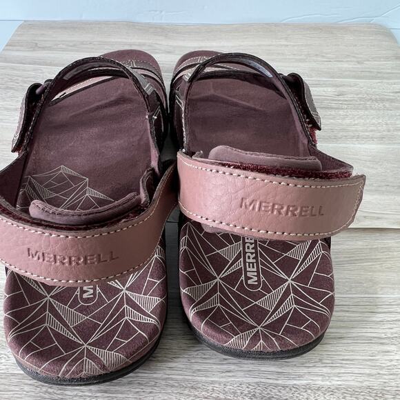 Merrell Sandspur Rose Convertible Sandals - Leather Sz 10 - Picture 6 of 7